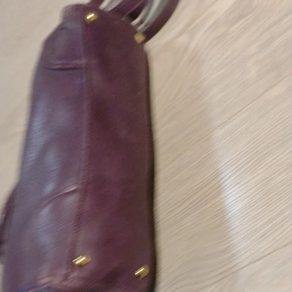 Miu Miu Purple Gold HardwareBowler Boston Two Way Sachel Shoulder Crossbody Bag - Picture 5 of 16